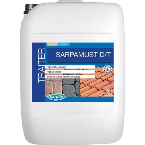 Tratamiento antimanchas para pavimentos y techos Sarpamust 20l - Findis Ebj