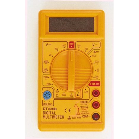 BATTERIEBETRIEBENER DIGITALER TESTER MIT SELBSTSCHIRMENDER ANZEIGE (1/3)