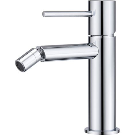 Mice - Grifo de bide - Monomando de griferia para WC agua Fria/Caliente - Grifo higienico color Cromo - BDM039-2