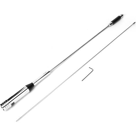 NL-770R PL259 mâle UHF Antenne mobile voiture double bande pour talkie-walkie radio bidirectionnelle (1/5)