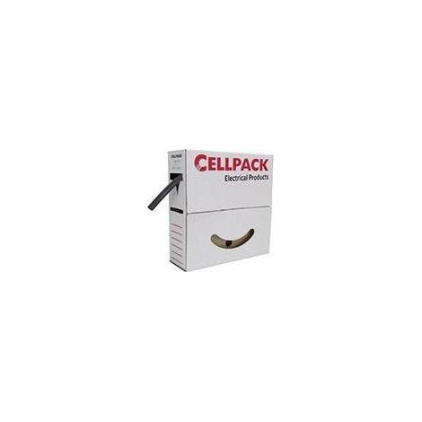 CellPack 127020 Schrumpfschlauch ohne Kleber Schwarz 1.20 mm 0.60 mm Schrumpfrate:2:1 15 m (1/5)