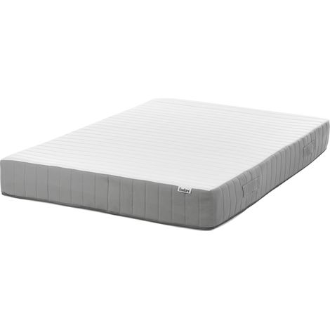Colchón de muelles ensacados con asas relleno de espuma viscoelástica firmeza media funda extraíble 7 zonas acolchado 120 x 200 cm Cushy (1/5)