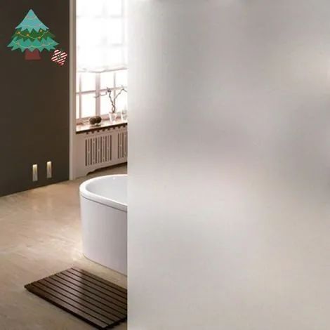 Film opaque antireflet pour vitres : protection UV, protection contre le froid, film non teinté (blanc dépoli, 90 x 200 cm)