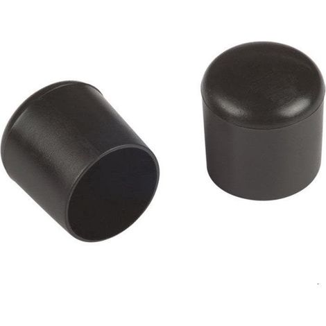 d-link Set di 4 tappi neri per sedie 18 mm