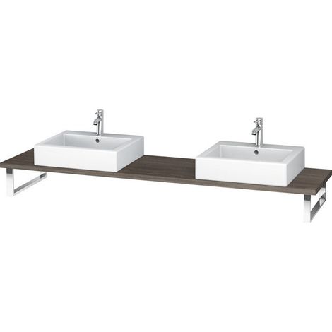 Duravit L-CUBE consolle 800x480x30mm legno di pino