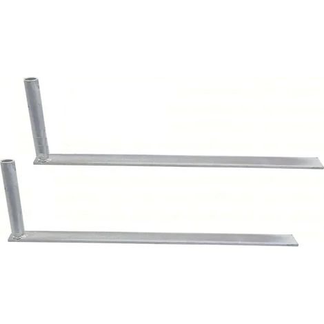 Coppia Bracci Dritti Per 2 Motori Porta Basculante Garage Basic 09 Rocket