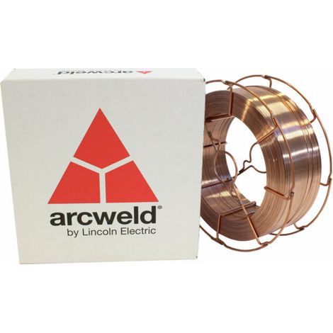 Fil soudure Arcweld AS2 diamètre 0,8mm bobine plastique 15kg LINCOLN ELECTRIC C08P015P6E