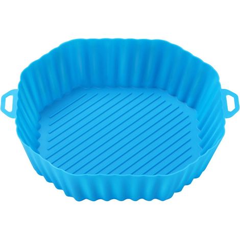Liner Pour Friteuse À Air - Bac En Silicone Réutilisable - Forme Octogonale - Compatible Avec Friteuses À Air Standard - 1 Pièce (1/5)