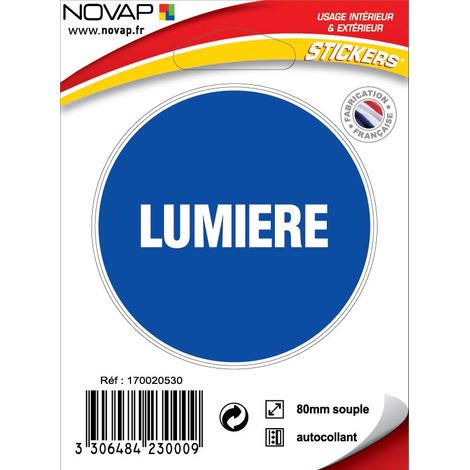 Panneau Lumière - Vinyle adhésif Ø80mm - 4230009