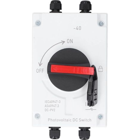 DC1000V 32A Solar Combination Box for Photovoltaic DC Switch with Solar Connector for Solar Power System (1/5)