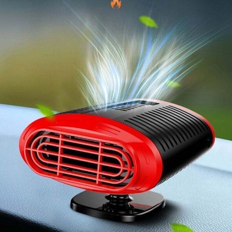 Chauffage électrique pour voiture et camion, 12/24V, vent froid et chaud, ventilateur de dégivrage pour pare-brise, réchauffeur de véhicule (1/4)