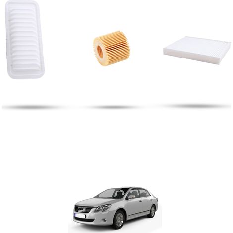 Kit tagliando 3 filtri compatibile con Toyota Premio (T26) 1.8 100kw dal 2007 (1/5)