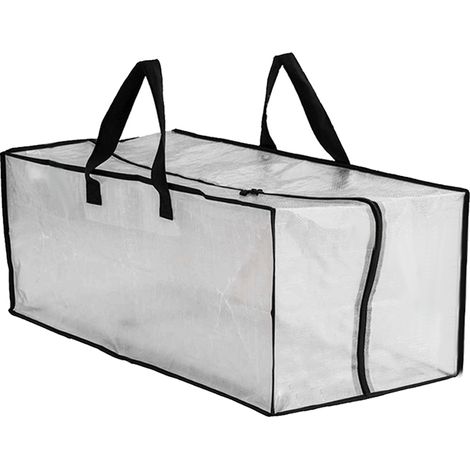 Sac De Transport Surdimensionné - Poignées Renforcées - Ouverture Haut Complète - Étanche - Pour Vêtements Livres Chaussures - Lot De 2 (1/5)