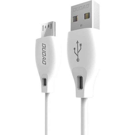 Câble USB - Micro USB - 2,4 A - 2 m - Blanc (1/5)