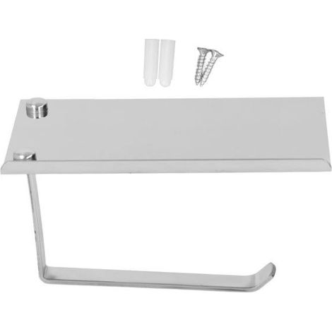 Porte-serviettes inox 304 distributeur papier hygiénique sans perforation (1/4)