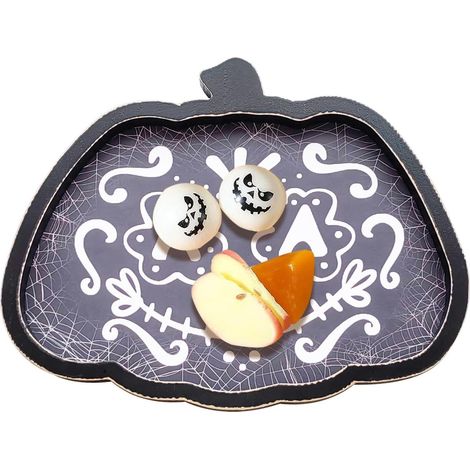 Plateau de service en forme de , assiette à gâteau sur le thème de la , planche à goûter, planche à fromage, planche à apéritifs d'Halloween pour fruits (1/5)