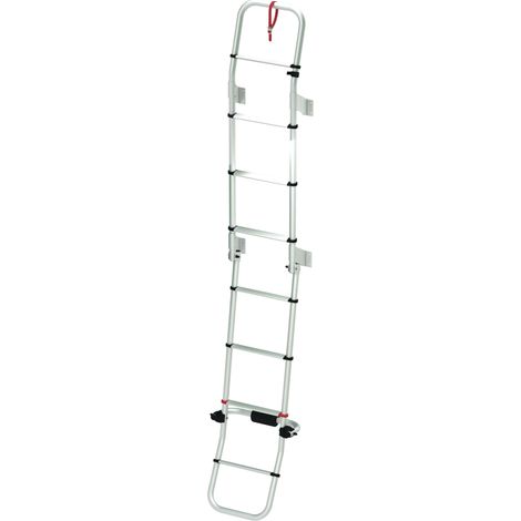 Frankana Deluxe von Fiamma klappbare Außenleiter Wohnmobilleiter 8 Stufen