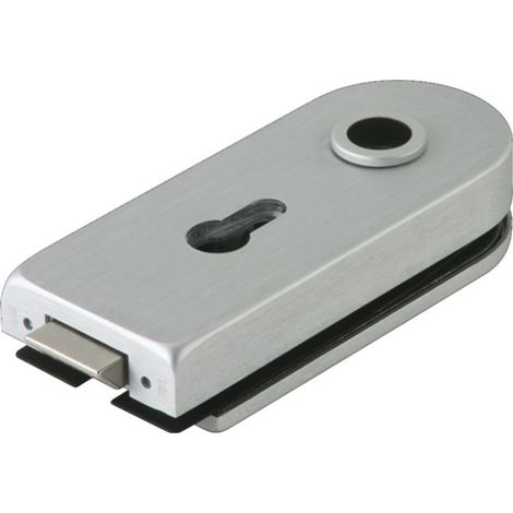 Cerradura para puerta de cristal STUDIO Rondo LM anodizado plateado PZ DIN L / R DORMAKABA (1/2)