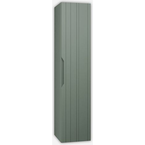 Solmira 160 Wandhängende Badezimmer-Kommode aus MDF, beidseitig nutzbar - Dunkel Grün