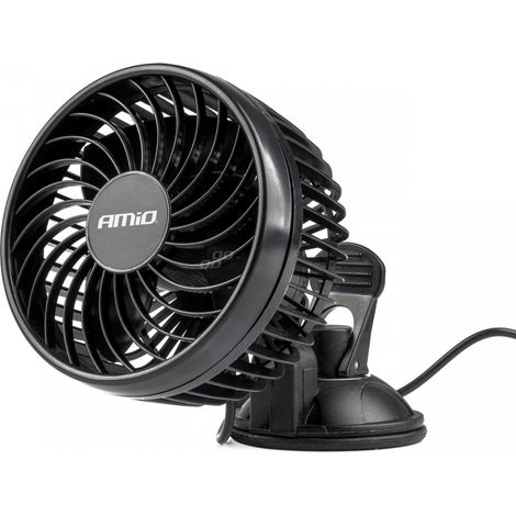 Ventilador para coche con ventosa 24V amio-03002 (1/5)