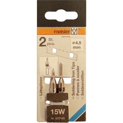 MEISTER - 2 PUNTE PER SALDATORE - 15WATT