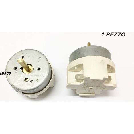 TIMER CONTAMINUTI MECCANICO OROLOGIO FORNO CUCINA 4 CONTATTI 120 MIN RF 112 (1/2)