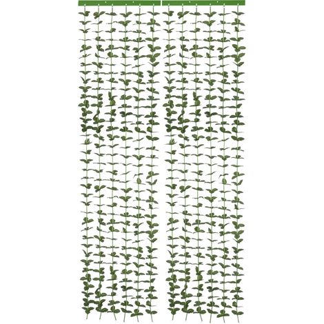 Wenko – Rideau de porte 90 x 190 cm – Brins en polyester – Protection contre les insectes – Fixation sans perçage – Pour balcon et camping (1/5)