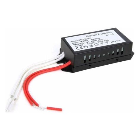 Transformateur de Tension 220 V à 12 V Convertisseur de Tension Intelligent (120W) (1/5)