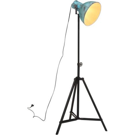 Lampadaire, 25 W, bleu clair, 61 x 61 x 90/150 cm, E27 (1/5)
