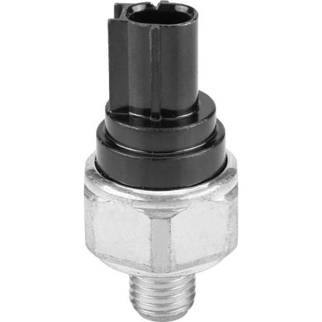 Jeffergarden Capteur de pression d'huile, facile à installer, noir et argent, pour Honda Acura MDX 2001-2009