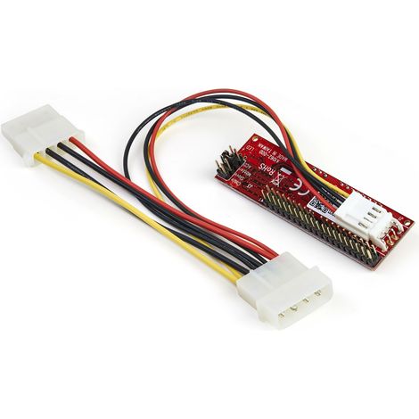 StarTech.com Adaptateur IDE 40 pin PATA vers SATA pour disque dur / SSD 2.5" ou 3.5" et graveur optique 5.25"