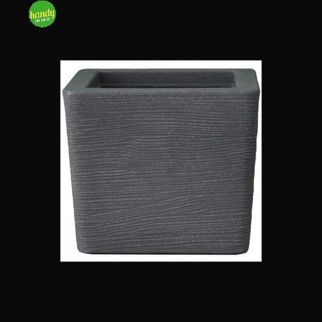 Cubo rigato Telcom Shabby ghisa (1/2)