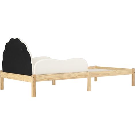 Letto singolo imbottito per bambini 90 x 200 cm in PU beige MODENUIT (1/5)
