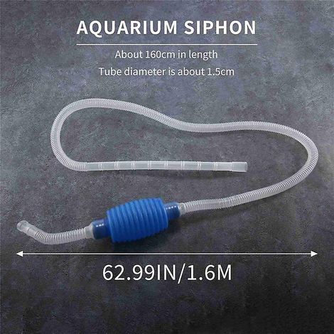 Pompe à eau pour siphon d'aquarium (1/4)