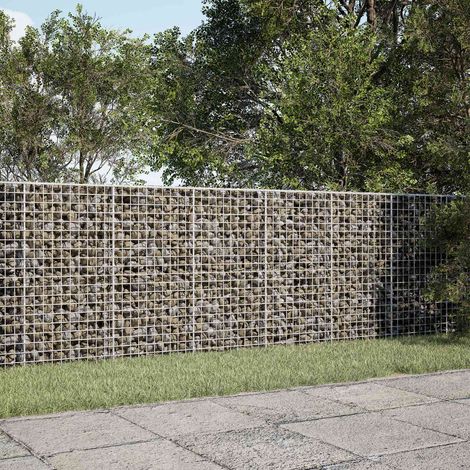vidaXL Gabión con Alambre de 3,5 mm y Malla de 5x5 cm 200x100x100 cm (1/5)