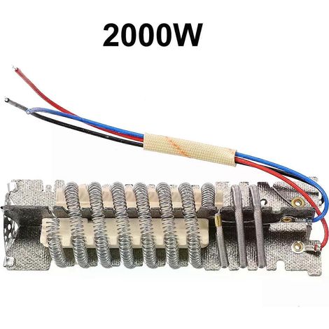 Für tragbares Heißluft-Heizelement, Heizkern, 1 Stück, 2000 W, 220–230 V, Keramikheizung, Heißluft-Reparaturmaschine, Löten, drei Drähte – JXLGV (1/4)