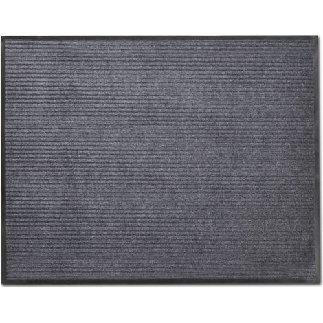 Felpudo de entrada PVC Gris 90 x 150 cm DEC023123