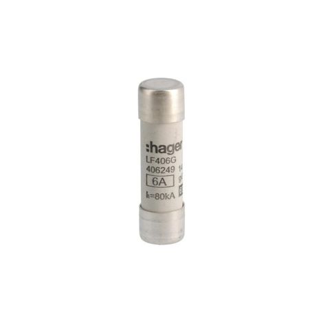 Cartouche fusible industrielle 14x51 gG 6A (LF406G) (1/2)