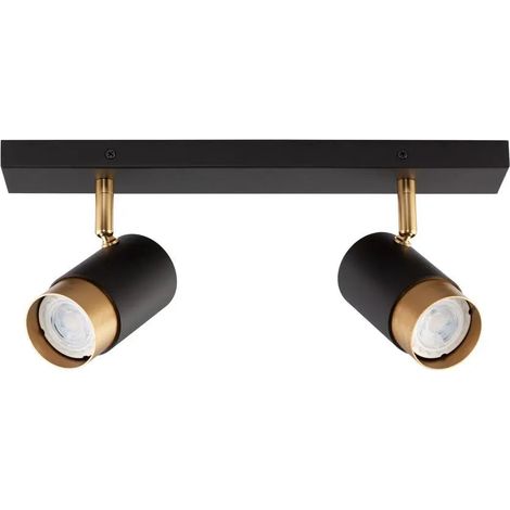 [GEBRAUCHT] B-Ware Nova Luce Deckenleuchte Deckenlampe Pogno Spot Strahler Gu10 Led Schwarz Dimmbar
