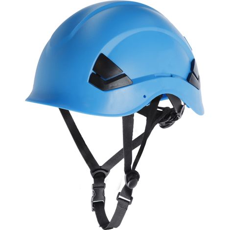 Sallet blauer Schutzhelm für Arbeiten in der Höhe (1/3)