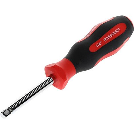 GEDORE Red Impugnatura per Bussole Quadre, 1/4 pollici, 6.3 mm con Attacco Quadro nell’Impugnatura, per Bussole, R38950001 (1/5)