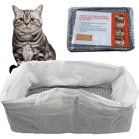 Cat Pan Liner, sac à litière pour chat - Coussin de (1/5)