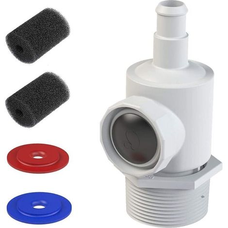 9-100-9001 Raccord Mural Universel de Rechange Compatible avec Polaris Zodiac 280 380 180 avec Brosse en Mousse de Queue Robot (1/5)