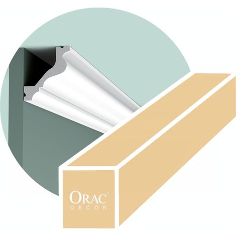Cornisa - Orac Decor - L200xp5.7xH6.5cm - Caja de 16 metros - C200