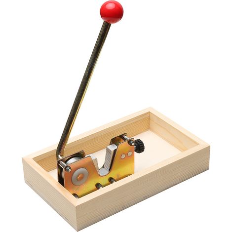 Casse Noix, Clip à Noix Réglable, avec Conteneur à Noix De Panier De Stockage en Bois, Casse -Noix, avec Casquette à Noix avec Poignée à Bille PP, Convient Aux Noix, Noix, Noisettes, Amandes (1/5)