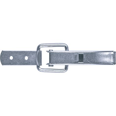 GOEBEL - 100 x Grenouillères avec cran de sécurité Acier inoxydable A2 3/70 F Trou pour rivet 3,5 mm (1/5)