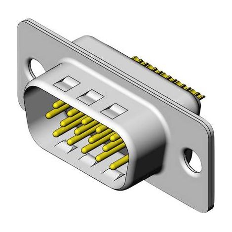 Molex 1731130058 SUB-D mâle Nombre de pôles: 15 à souder 1 pc(s) (1/2)