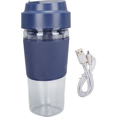 Mixeur à jus portable rechargeable, blender multifonction grande capacité pour bureau, école et plein air. (1/5)