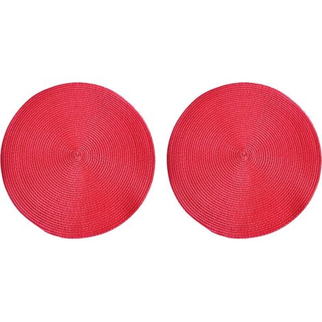 Tapis de micro-ondes original en silicone multi-usages, vu dans l'émission Shark Tank Protection anti-éclaboussures, dessous de plat, manique, rouge (1/4)