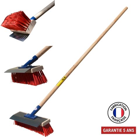 32 cm Schaberbesen – Wendeblatt – 150 cm Stiel PEFC OUTILS PERRIN